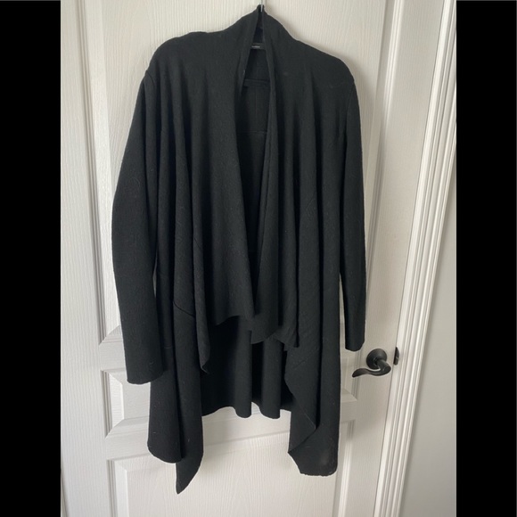 Black wool vest - Picture 2 of 4